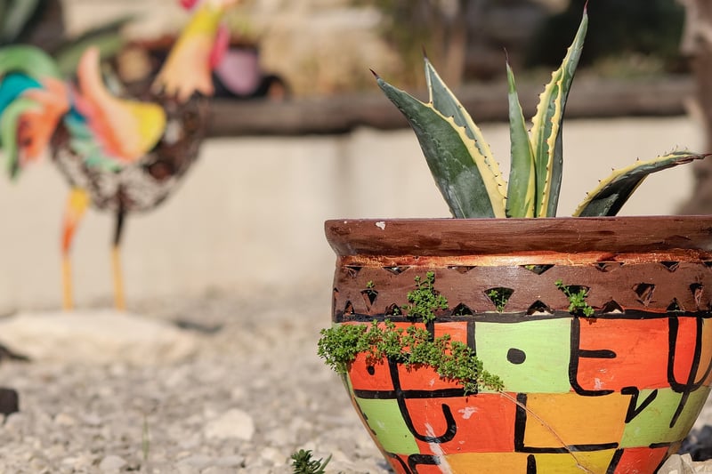 Handmade planters